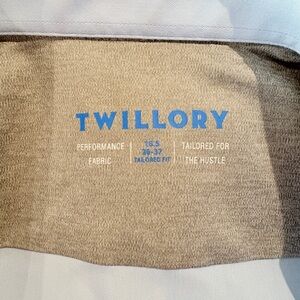 Twillory Men's Casual Button Down Shirt - Gray